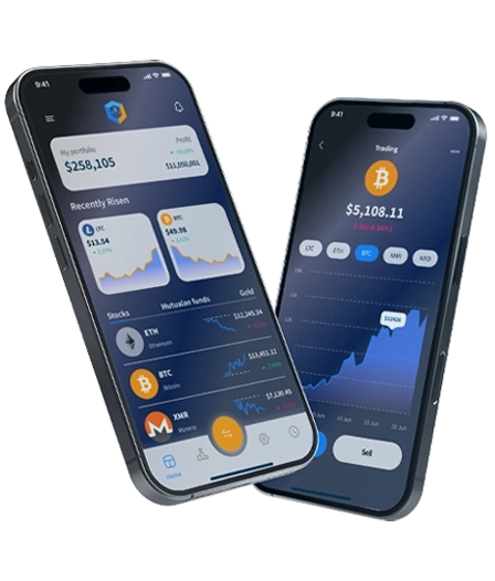 Dashboard per smartphone di BTC Drevola 7.2